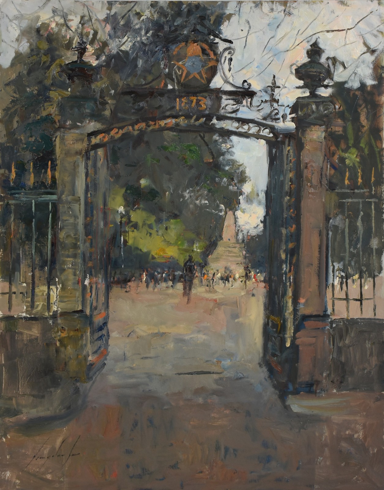 Virgílio Dias (1956), Portão do Campo de Santana - foto 1 de 3