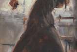 Virgílio Dias (1956), Dançarina - Óleo sobre tela - datado 2016.