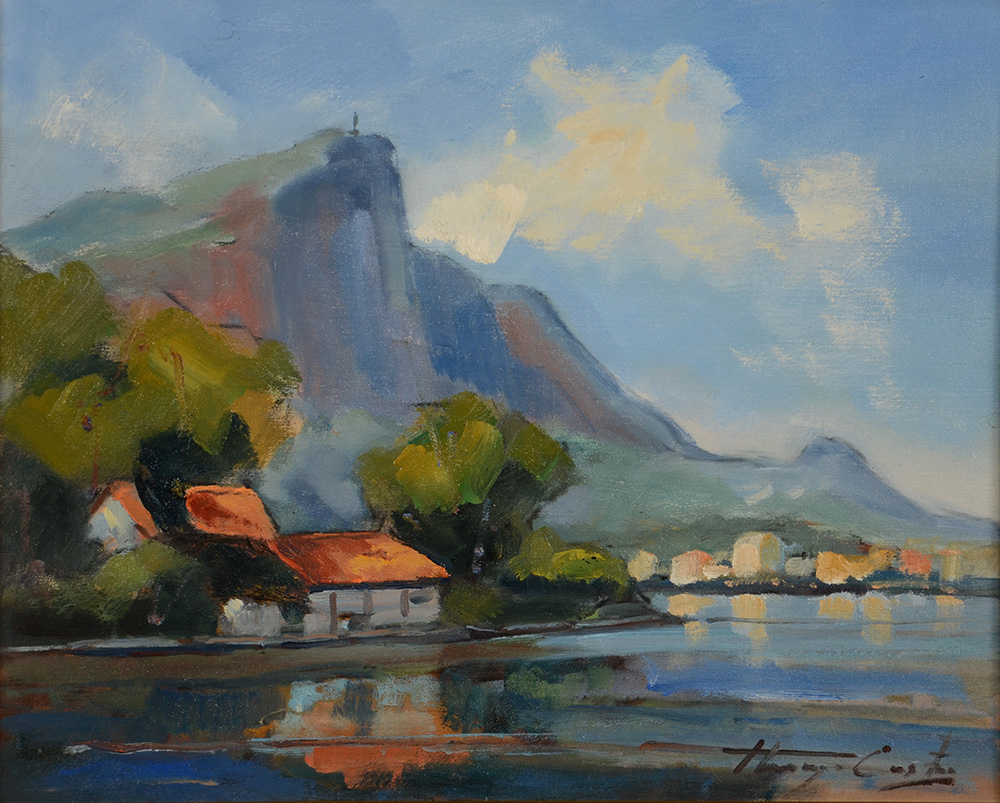 THIAGO CASTRO - Lagoa Rodrigo de Freitas - OST - 40 x 50 - foto 1 de 2