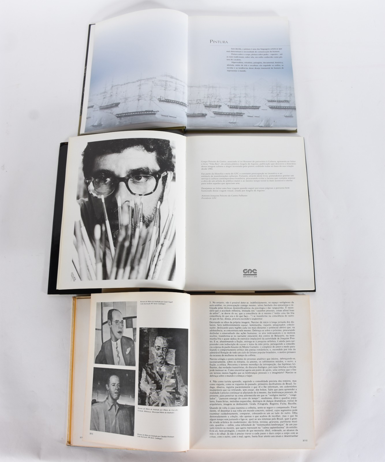 Cinco livros: A) Tomie Ohtake B)Atelier Princesa C)Angelo de Aquino... - foto 2 de 8
