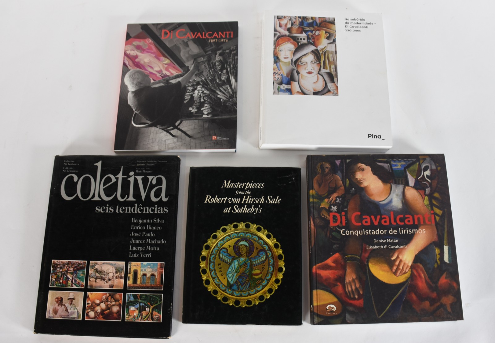 Cinco livros: A) Di Cavalcanti B)Di Cavalcanti C) Di Cavalcanti D)... - foto 1 de 9