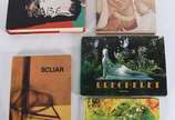 Cinco livros: A) Mabe<br>B)Ofício de Pennachi<b... - Cinco livros: A) Mabe<br>B)Ofício de Pennachi<br>C)Scliar<br>D)Brecheret<br>E) Brasil de Aguilar