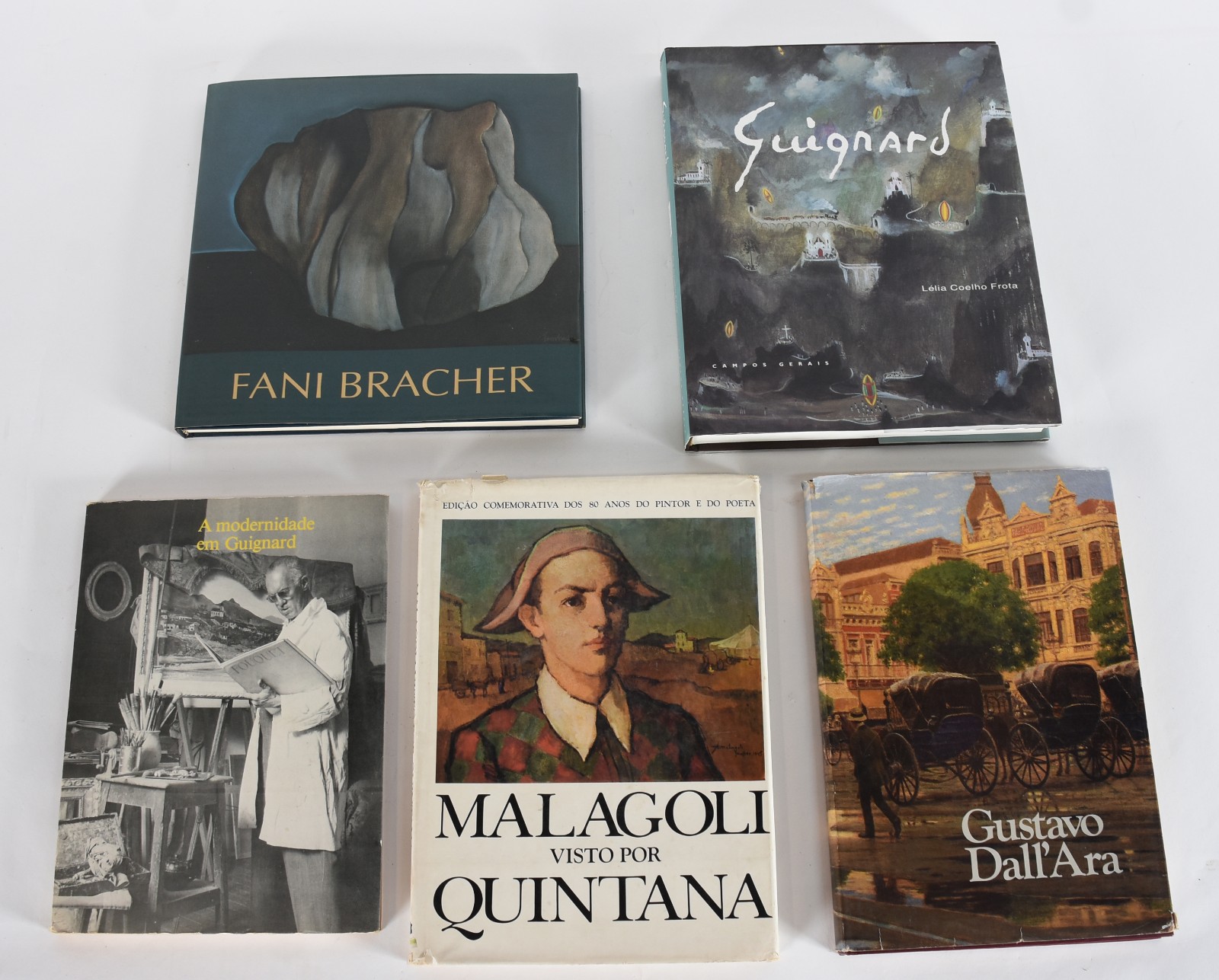 Cinco livros: A)Gustavo Dall'Ara B)Malagoli - Visto por Quintana... - foto 1 de 9