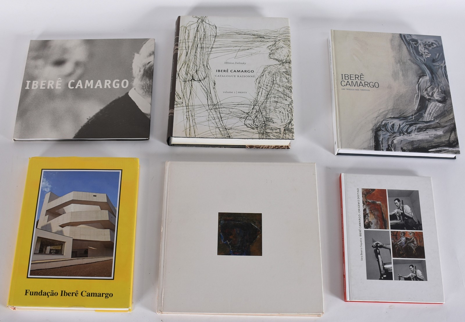 Cinco livros: A) Iberê Camargo B) Iberê Camargo C)Iberê Camargo... - foto 1 de 7