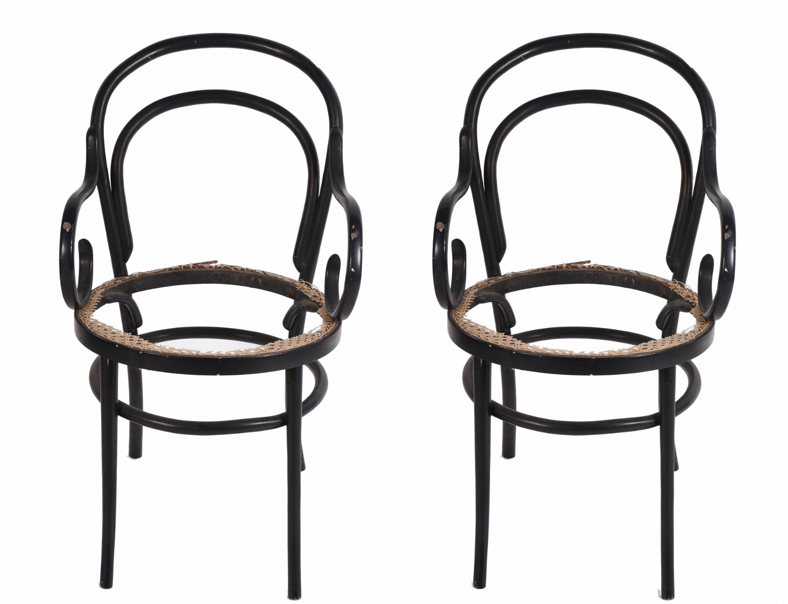 Duas estrutura de Poltrona Thonet para receber palhinha. - foto 2 de 4