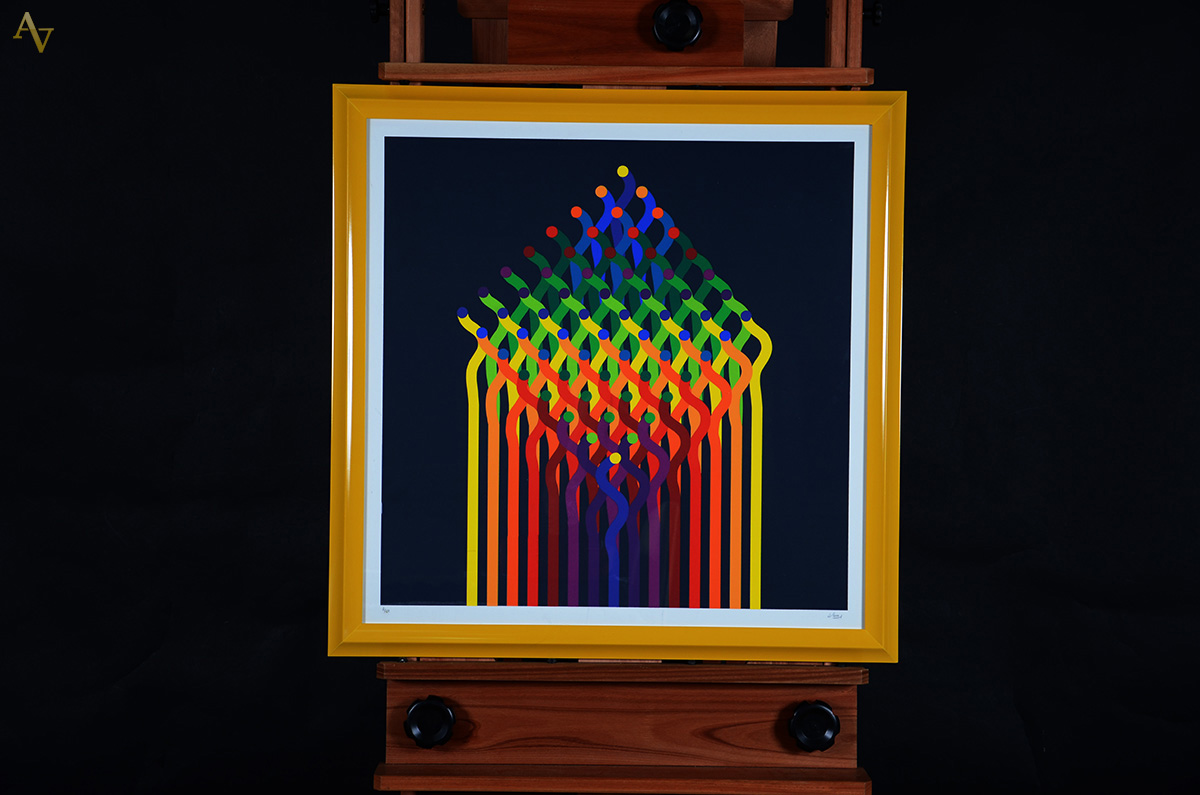 JULIO LE PARC - Surface Couleur com certificado de autenticidade... - foto 2 de 2