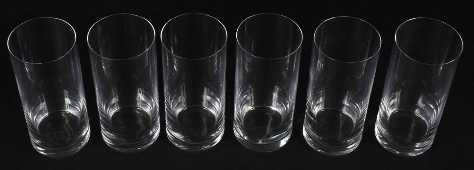 Seis copos de cristal da bohemia para long drink 350 ml. - foto 2 de 2