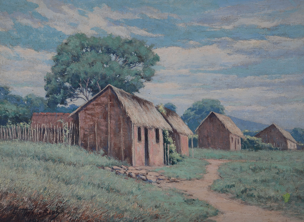 GUTTMAN BICHO - Paisagem - OST - 73 x 54 (1954) - foto 1 de 2