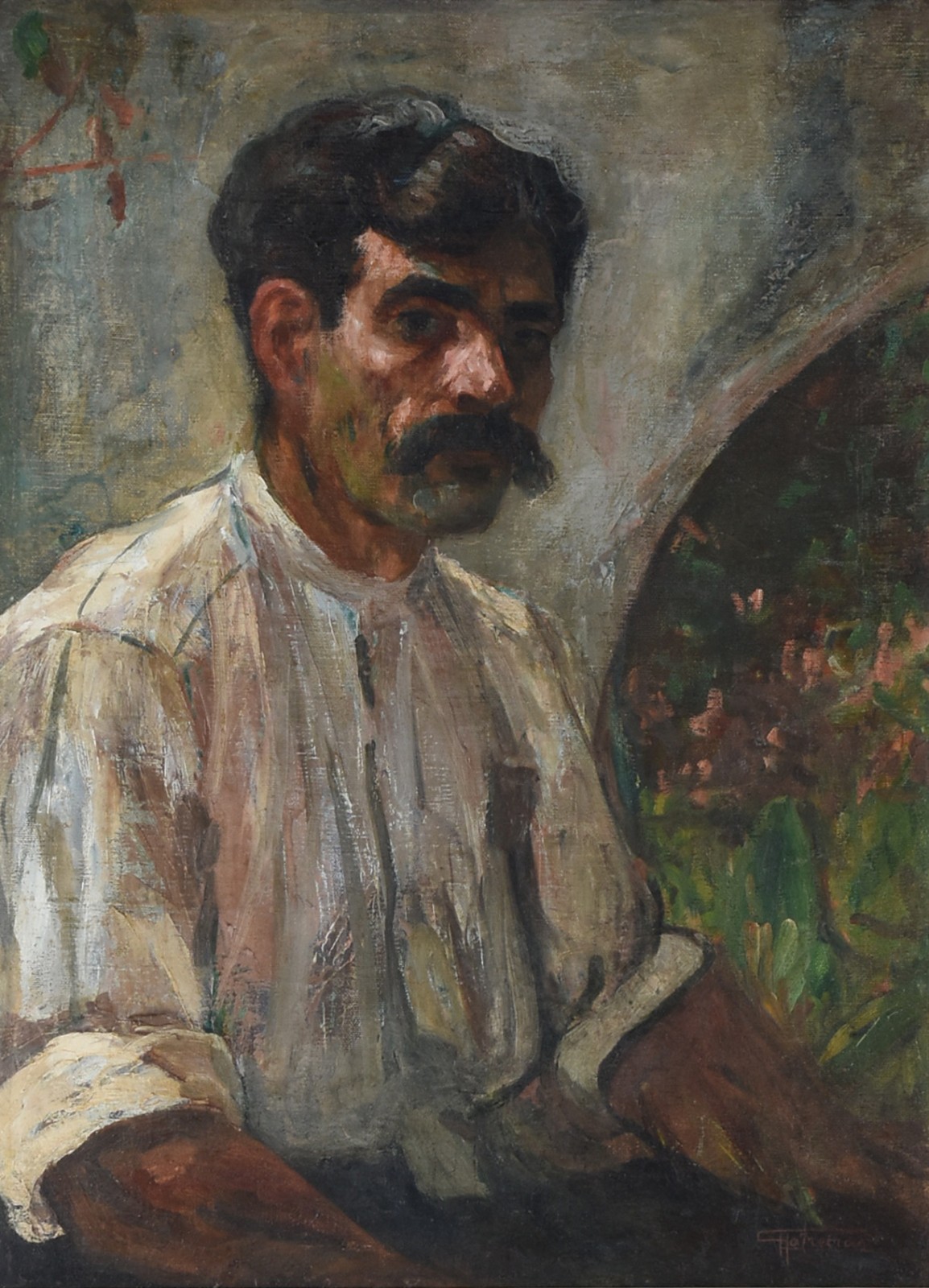 Antônio Parreiras (1860-1937), Retrato de Edgar Parreiras - foto 1 de 5