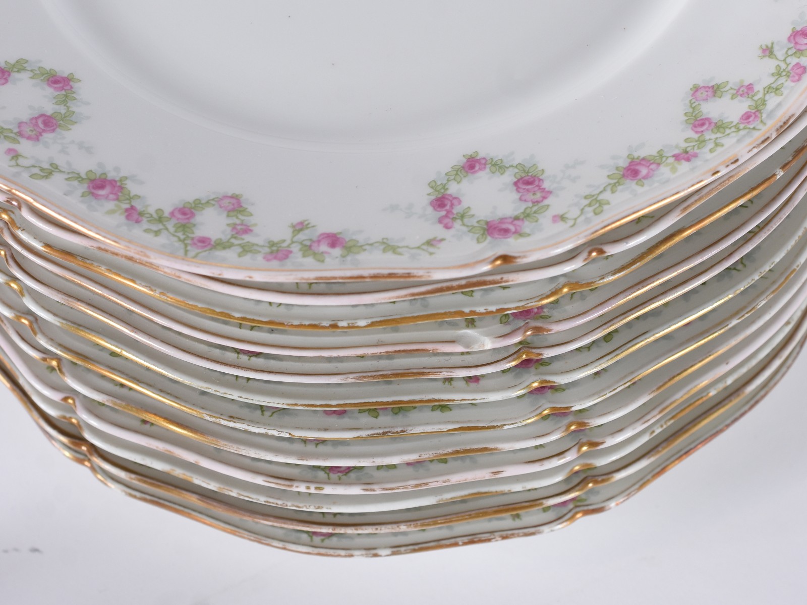 Aparelho de jantar de porcelana francesa E.Bourgeois, Deposée, na cor... - foto 5 de 7