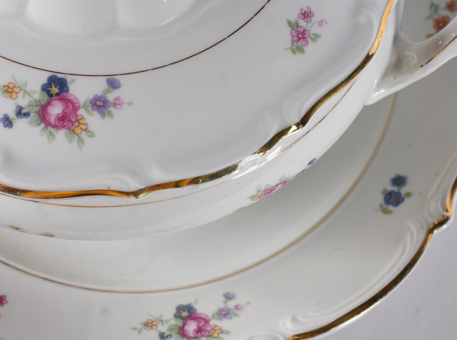 Aparelho de jantar, chá e café de porcelana polonesa Walbrzych... - foto 4 de 8