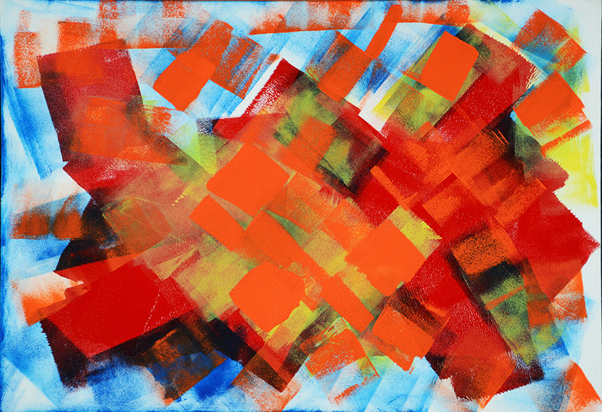 LUCIA PRATES - Abstrato - OST - 70 x 100 - foto 1 de 2