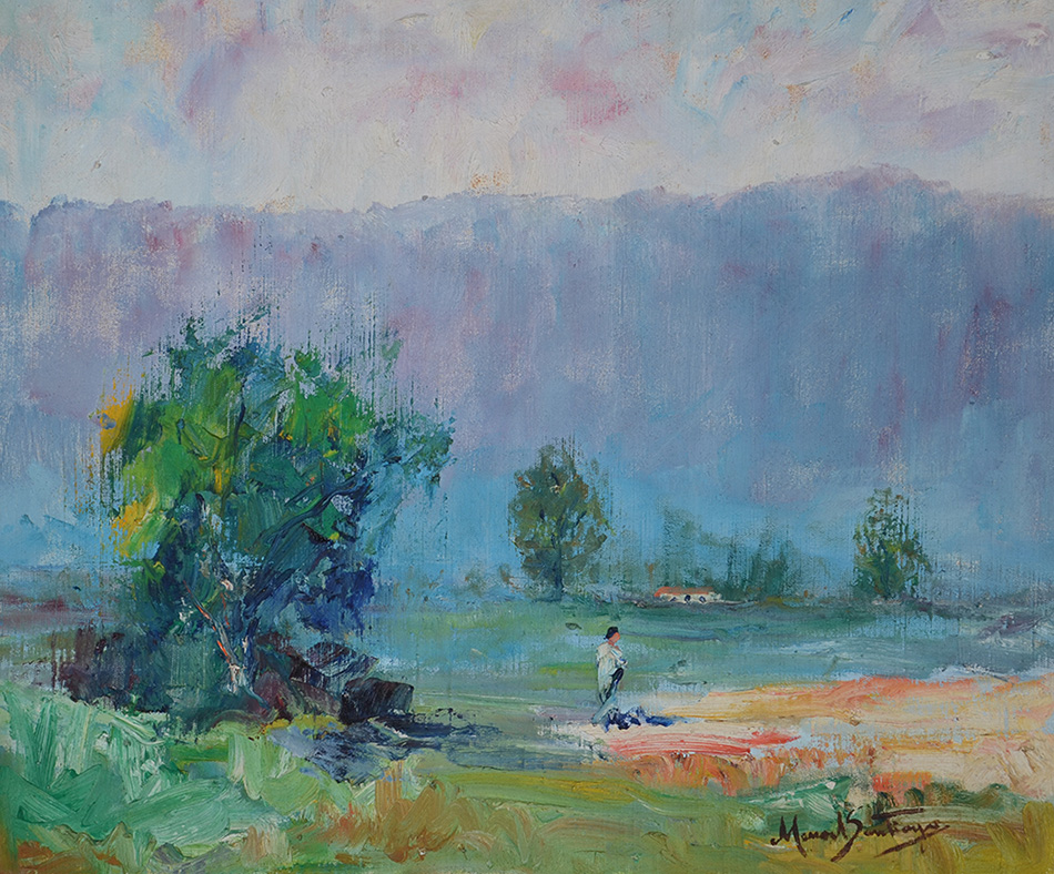 MANOEL SANTIAGO - OST - Paisagem - 55 x 65 - foto 1 de 2