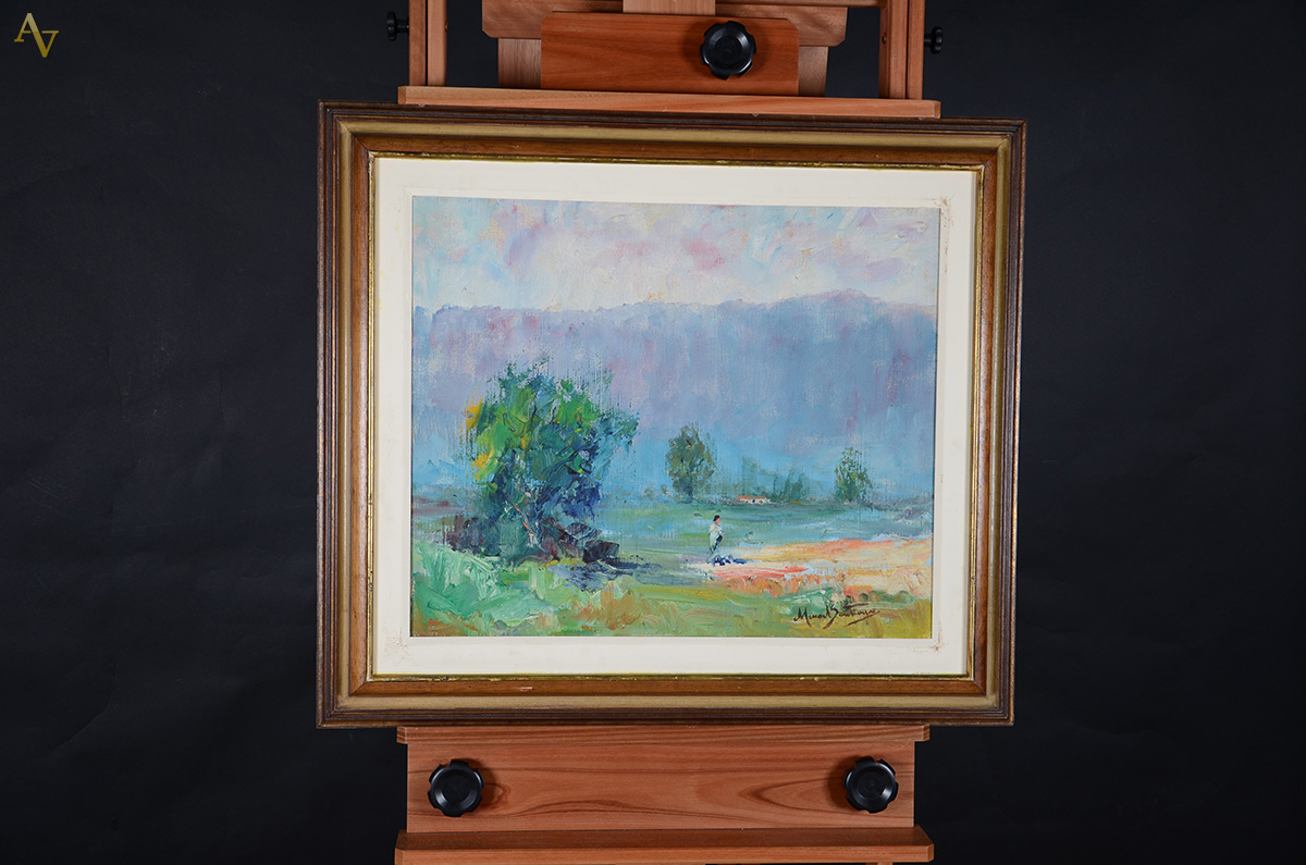MANOEL SANTIAGO - OST - Paisagem - 55 x 65 - foto 2 de 2