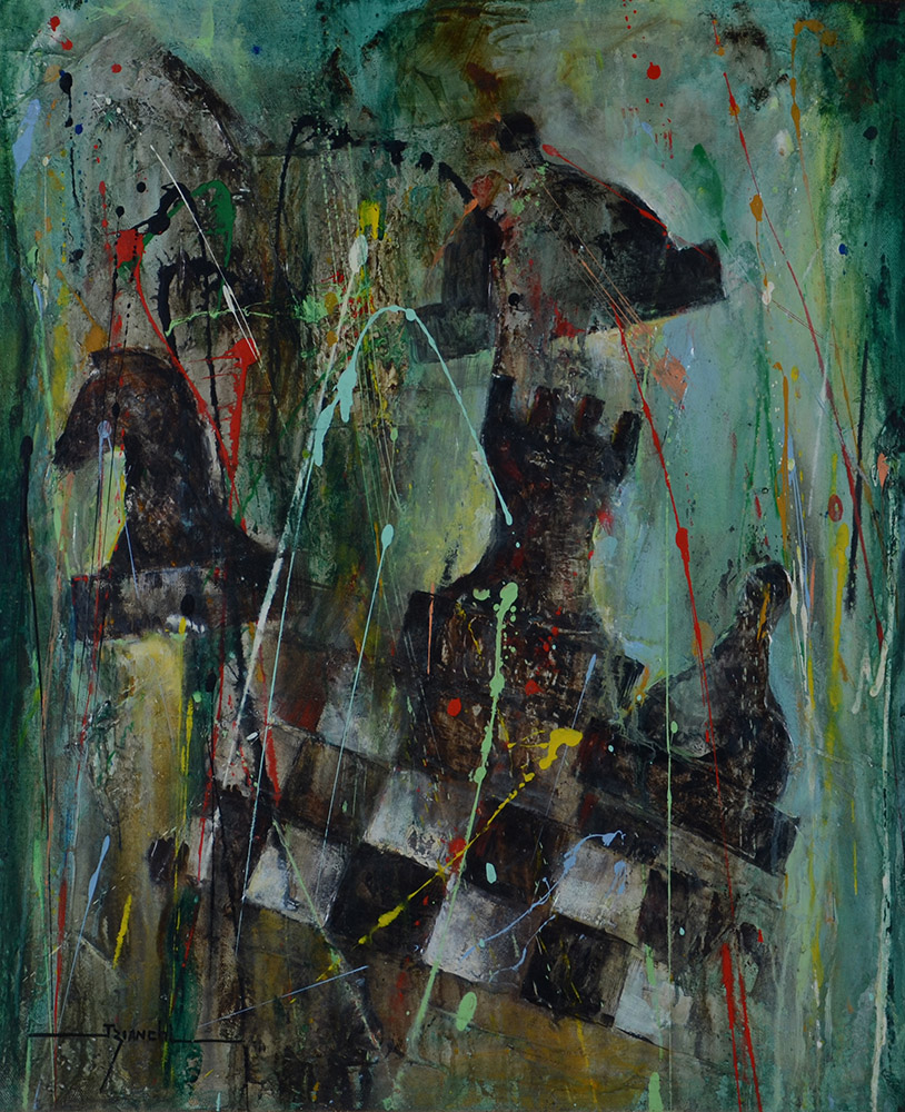 J. BIANCHI - Xadrez - OST - 60 x 50 - foto 1 de 2