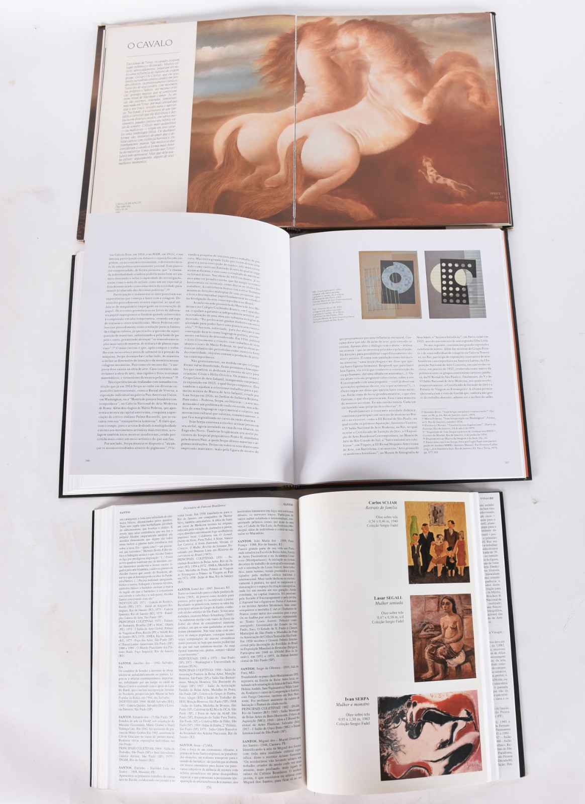 Cinco livros: A)Carybé - Bruno Furrer B)Manoel Costa - Walmir Ayala... - foto 10 de 10