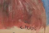 Carlos Prado (1908-1992),  - Desenho (com bolor).