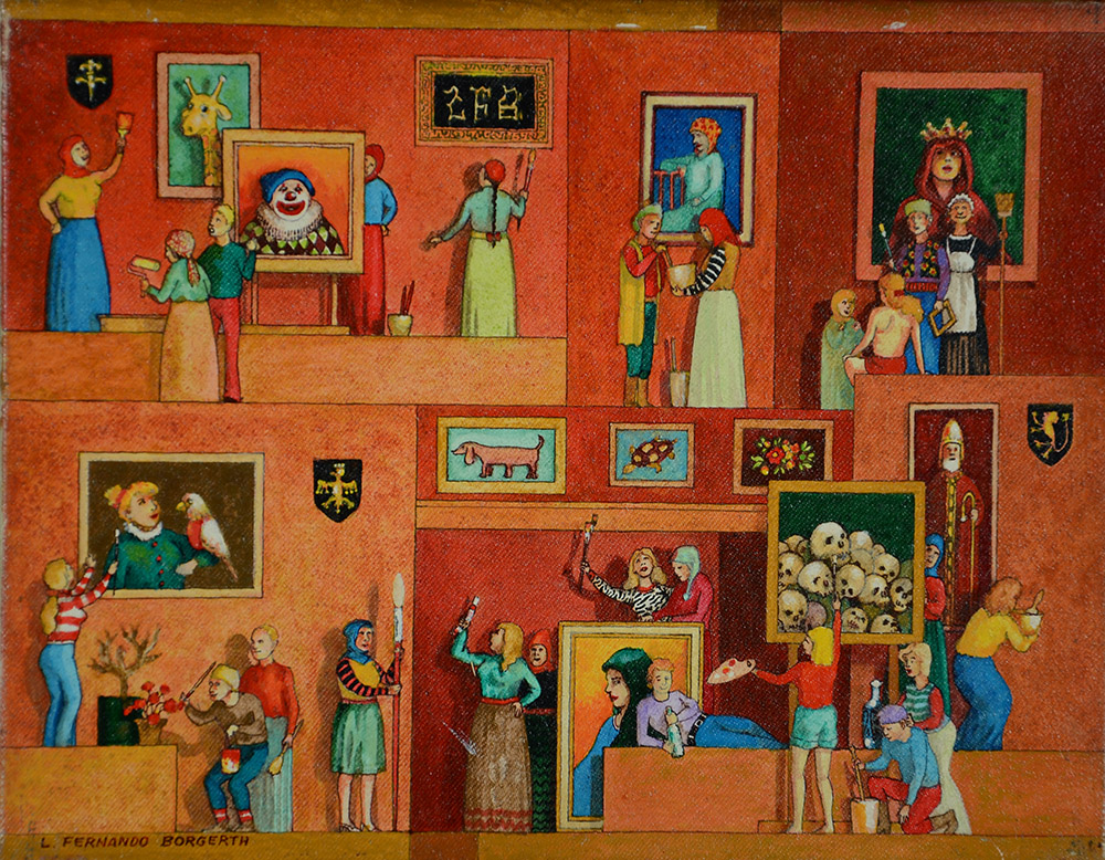 BORGERTH - Pintores - AST - 24 x 19 - foto 1 de 2