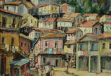 JOSÉ MARIA DE ALMEIDA - Favela Santa Marta - OS... - JOSÉ MARIA DE ALMEIDA - Favela Santa Marta - OST - 54 x 66 - 1972