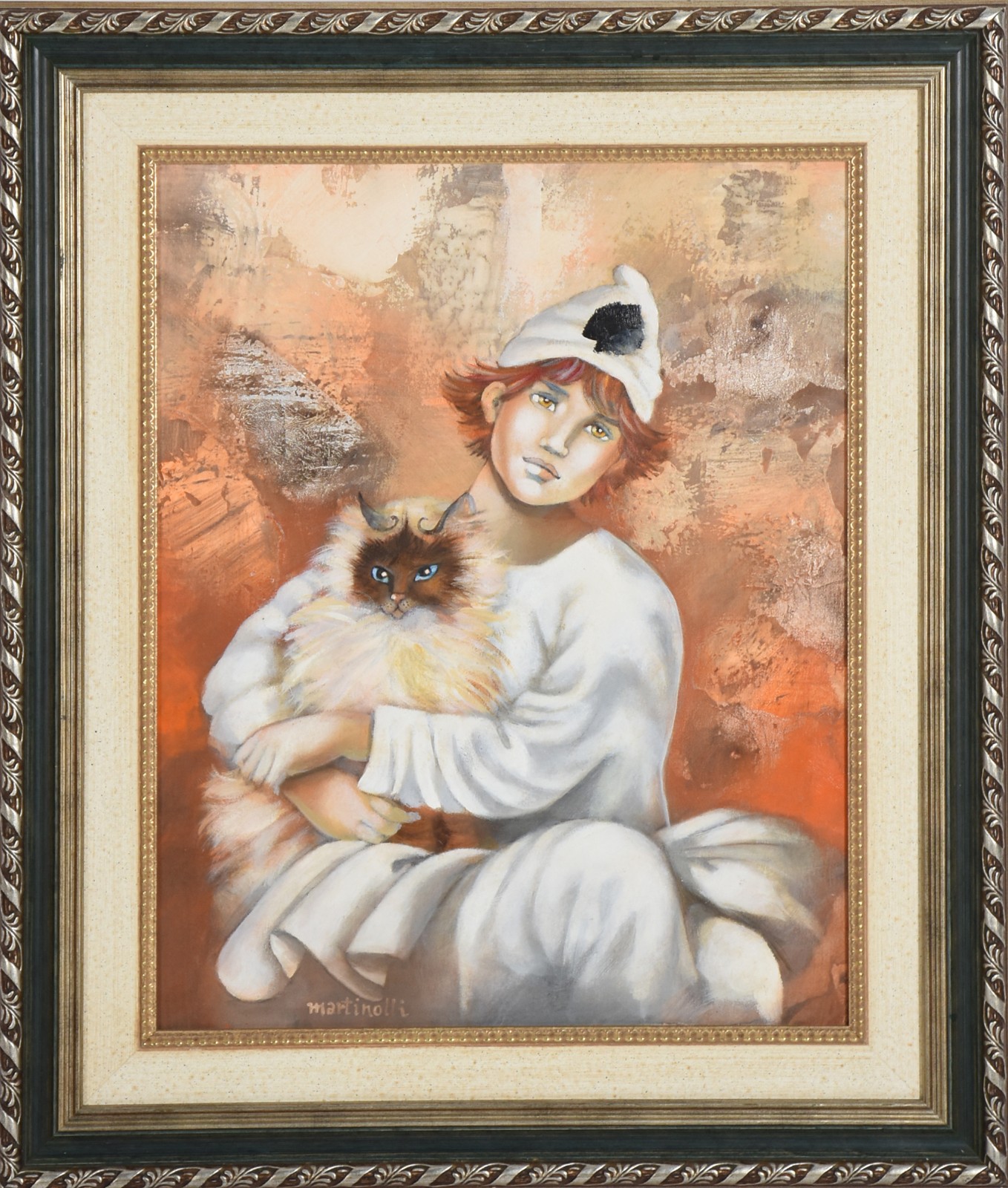 Sérgio Martinolli (1938), Menino com Gato - foto 2 de 4