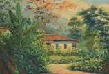LYDIA ARDENTE, Floresta da Tijuca - Óleo sobre tela.