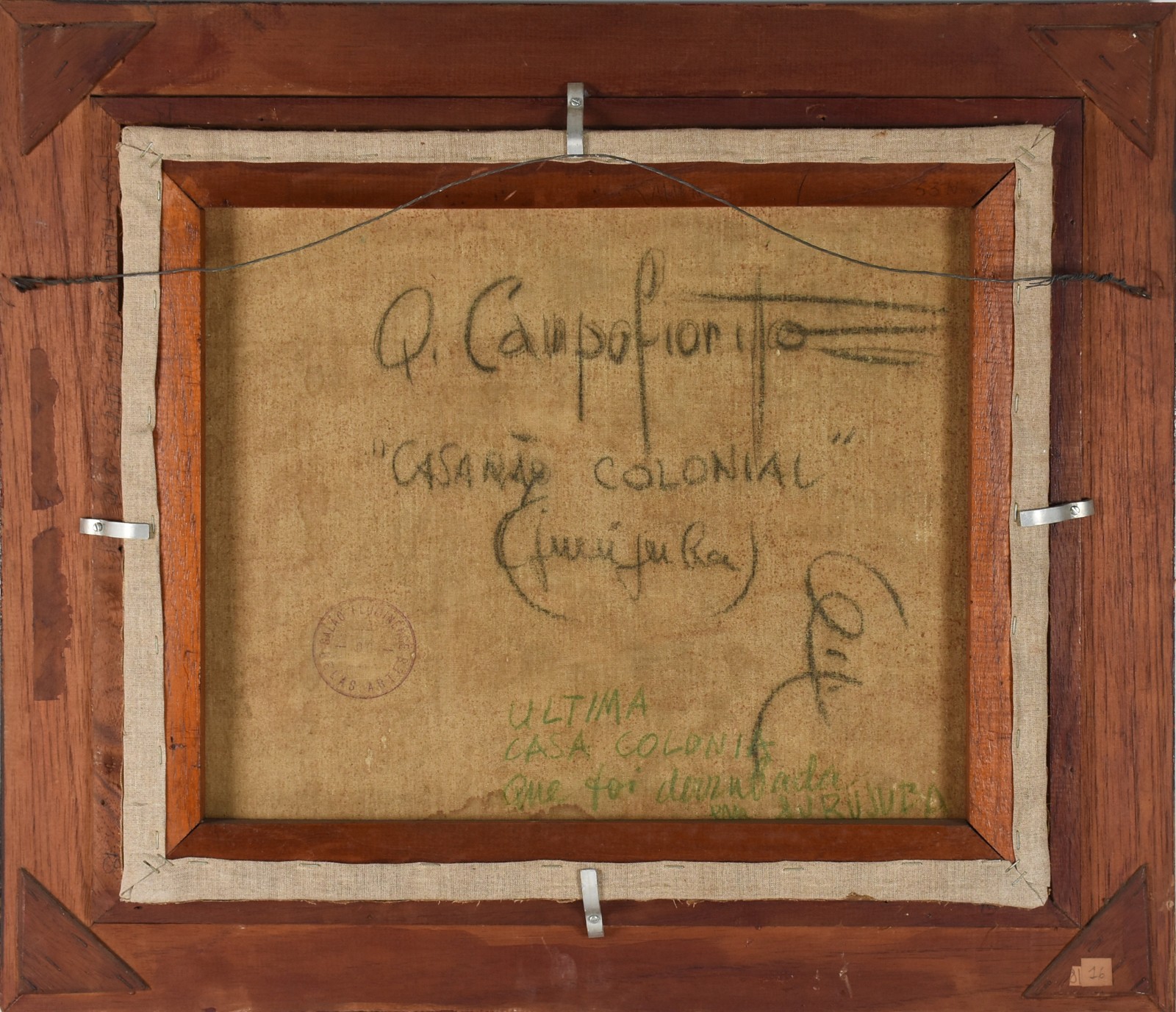 Quirino Campofiorito (1902-1993), Casarão em Jurujuba - foto 4 de 5