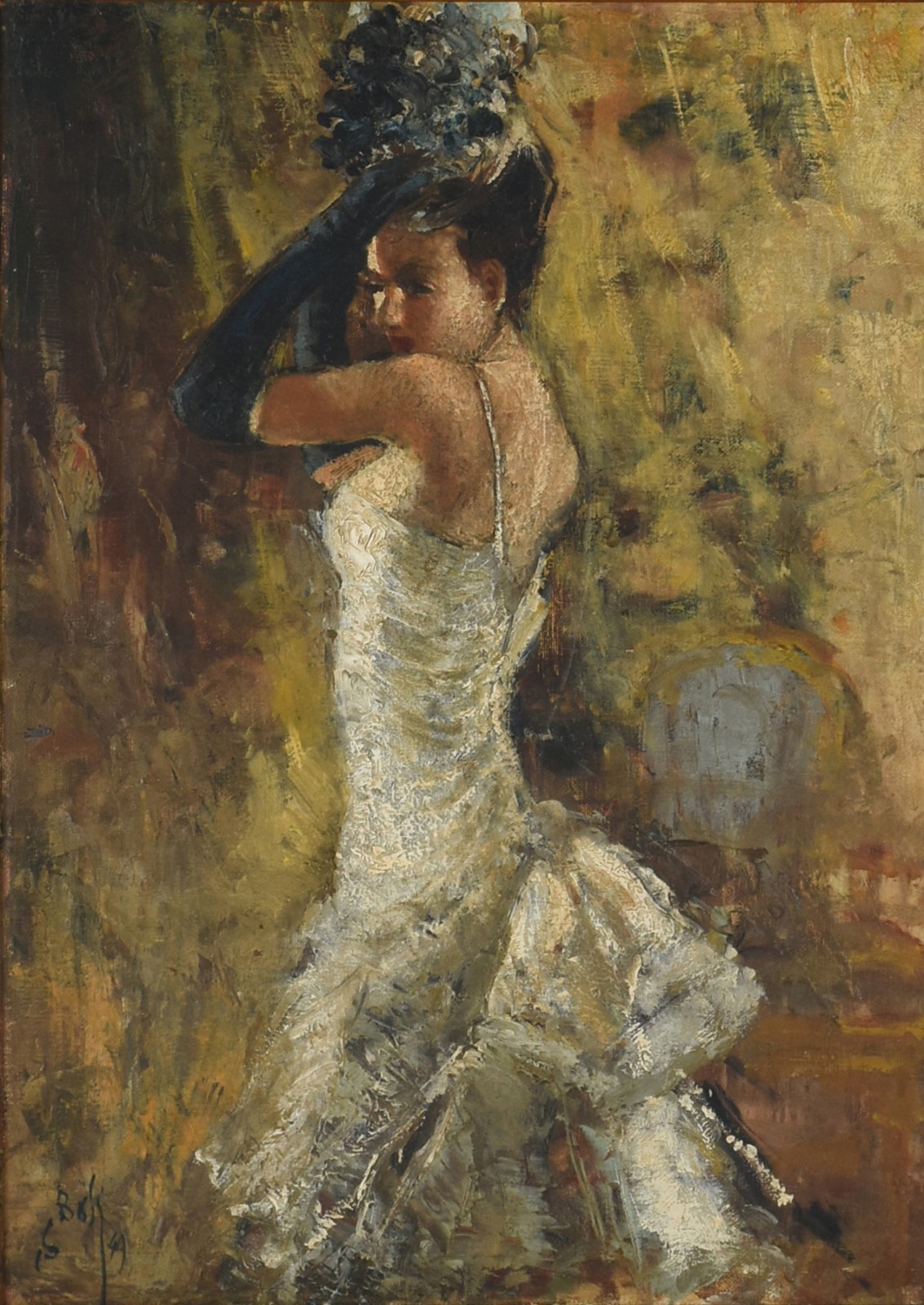 Óleo sobre tela. - foto 1 de 4