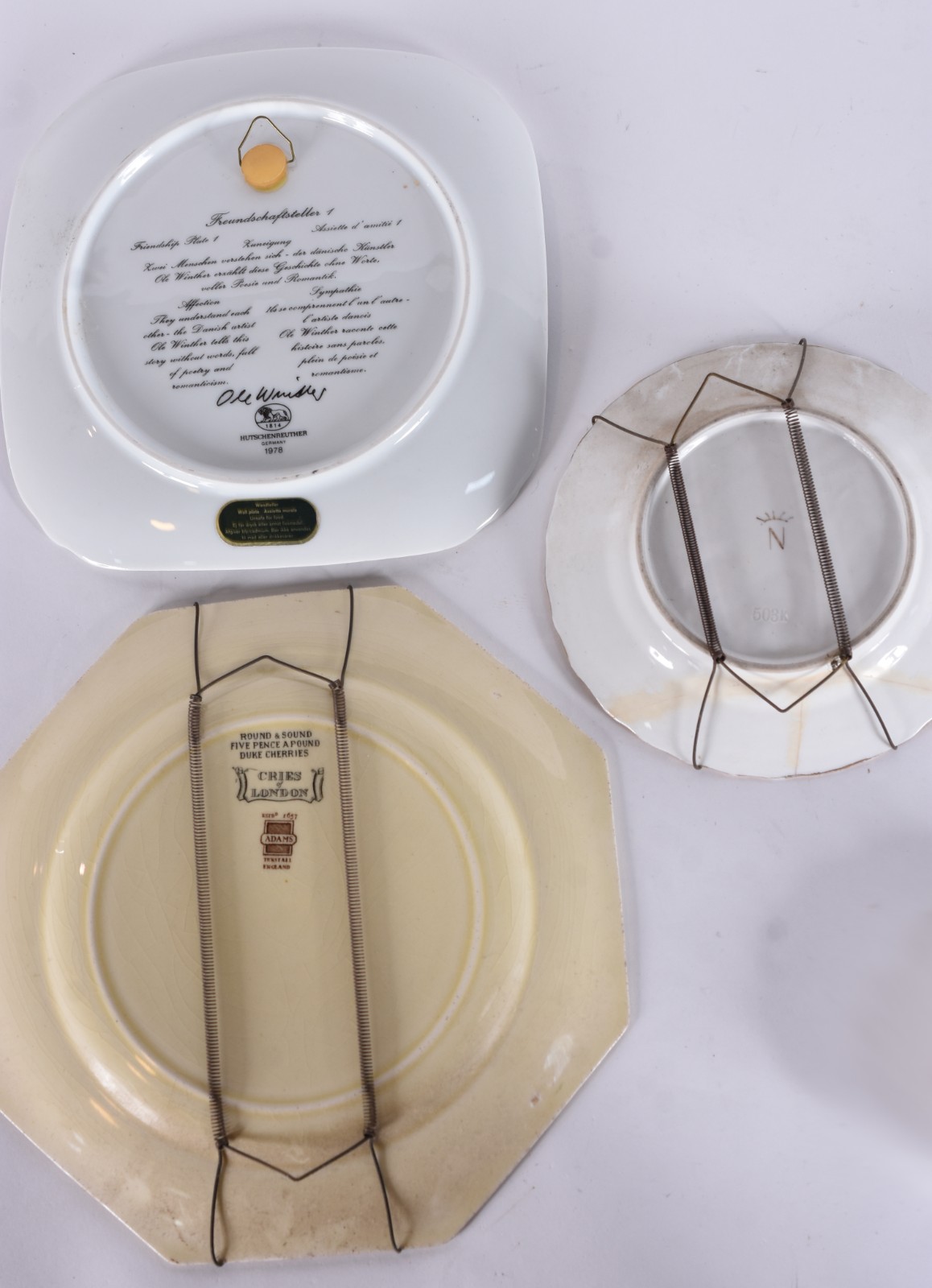 Diversas peças de porcelana, sendo: candelabro para 3 velas com... - foto 6 de 9