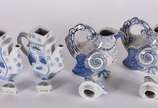 Quatro bules de porcelana oriental. - Quatro bules de porcelana oriental.