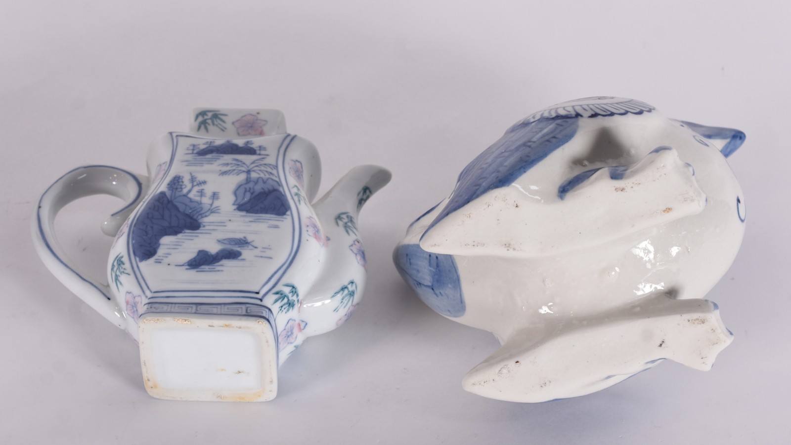Quatro bules de porcelana oriental. - foto 4 de 4