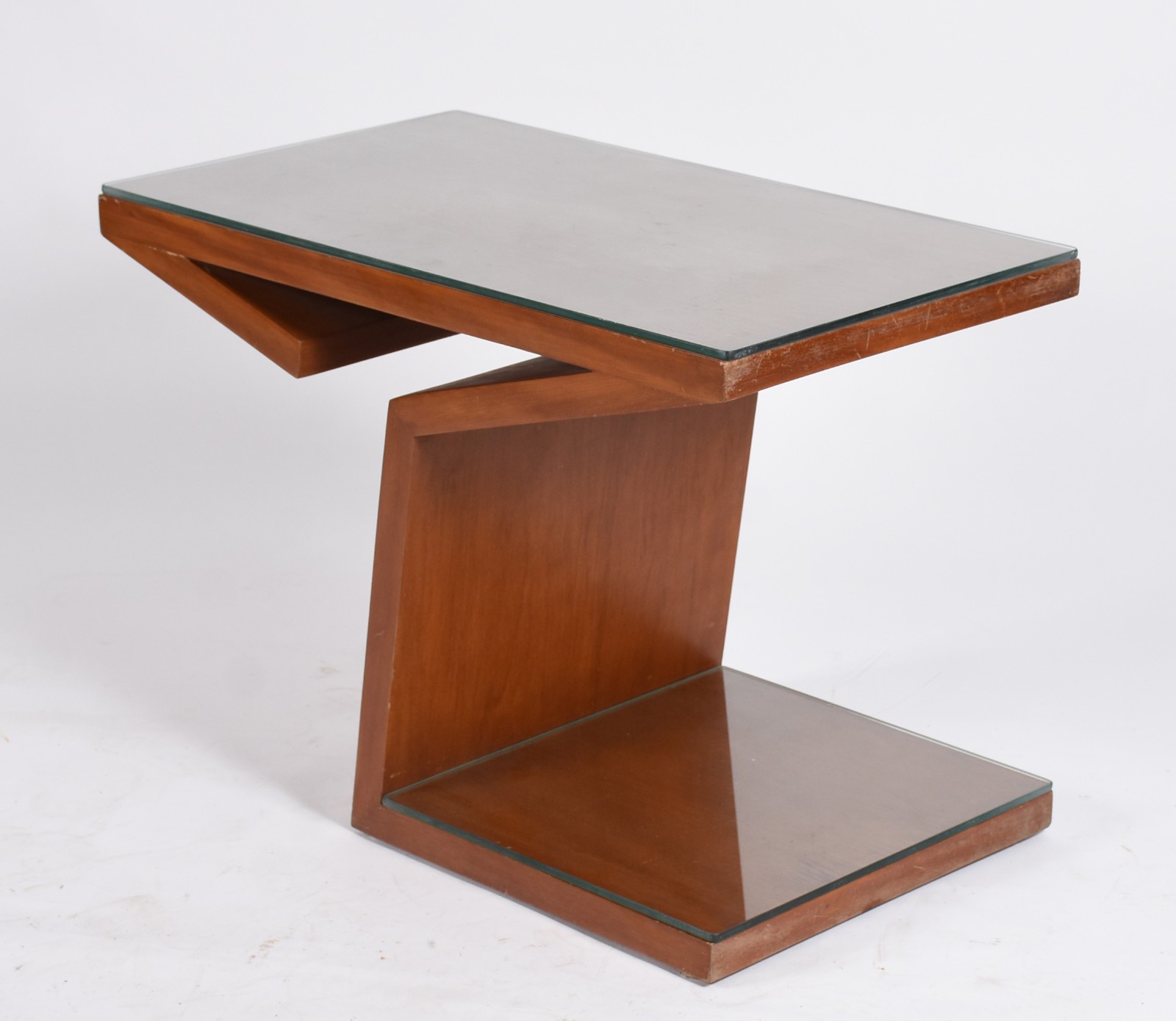 Mesa de madeira nobre feitio "Z". Design moderno. - foto 1 de 5