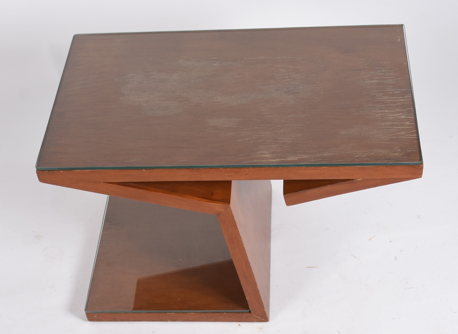 Mesa de madeira nobre feitio "Z". Design moderno. - foto 4 de 5