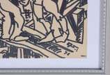 Eugênio Sigaud (1899-1979), Operários - Desenho. Datado 1976.