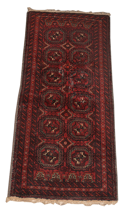 Tapete Afghan med. 82 x 1,71 m.