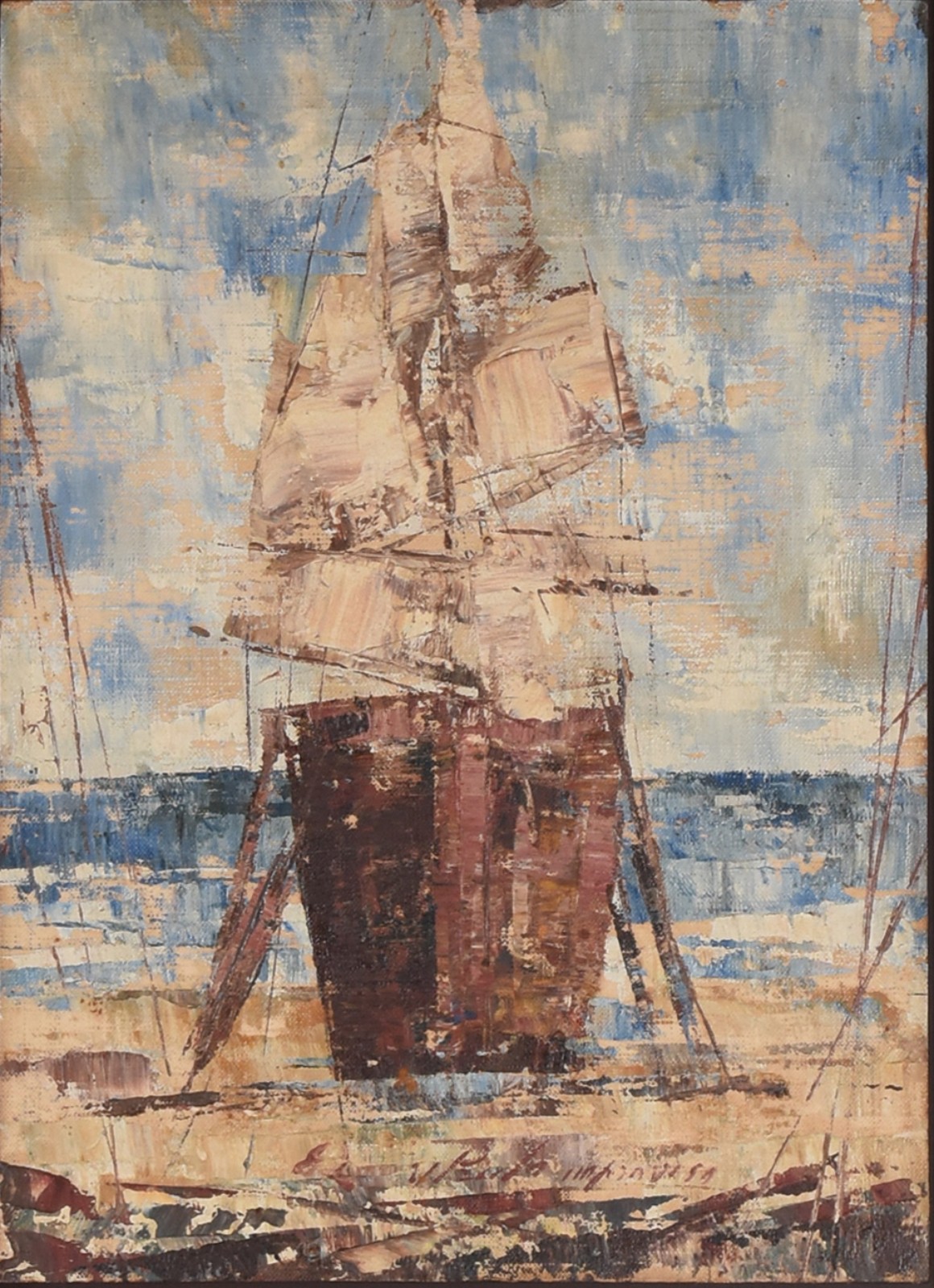 José Paulo Moreira da Fonseca (1922-2004), Caravela - foto 1 de 4