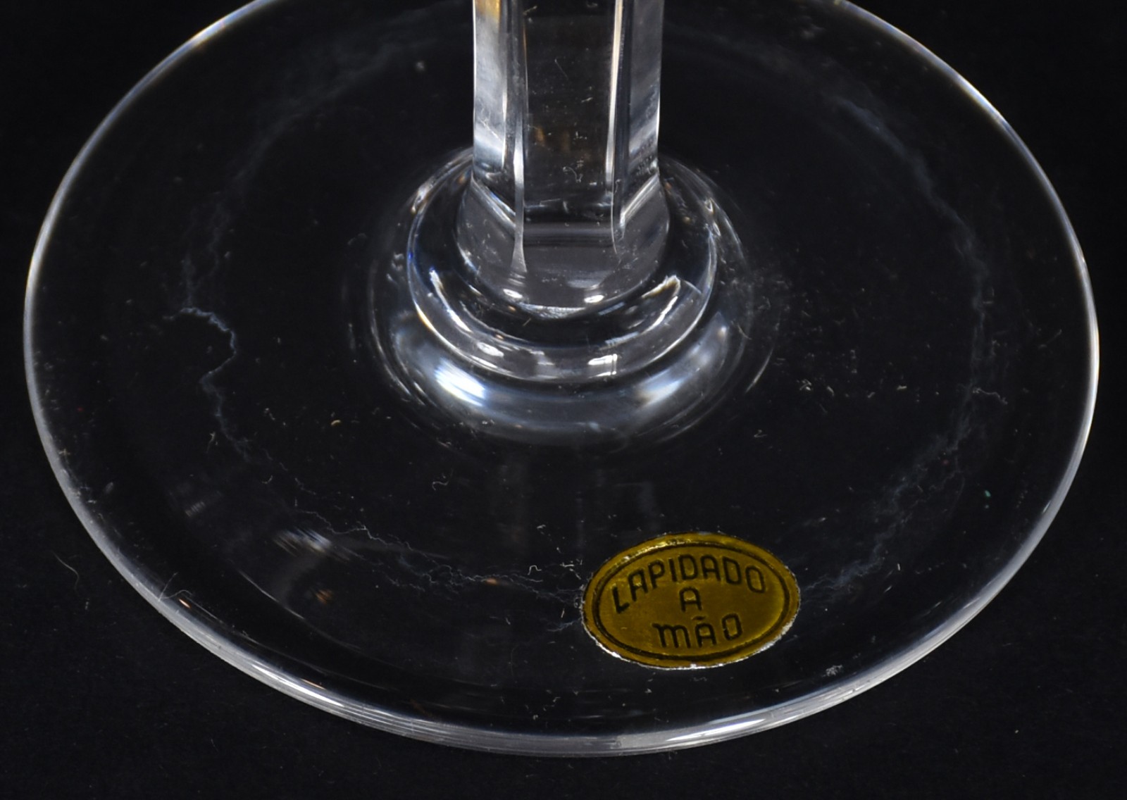 Serviço de cristal Hering composto de: 6 copos longos, 6 para água, 6... - foto 4 de 4