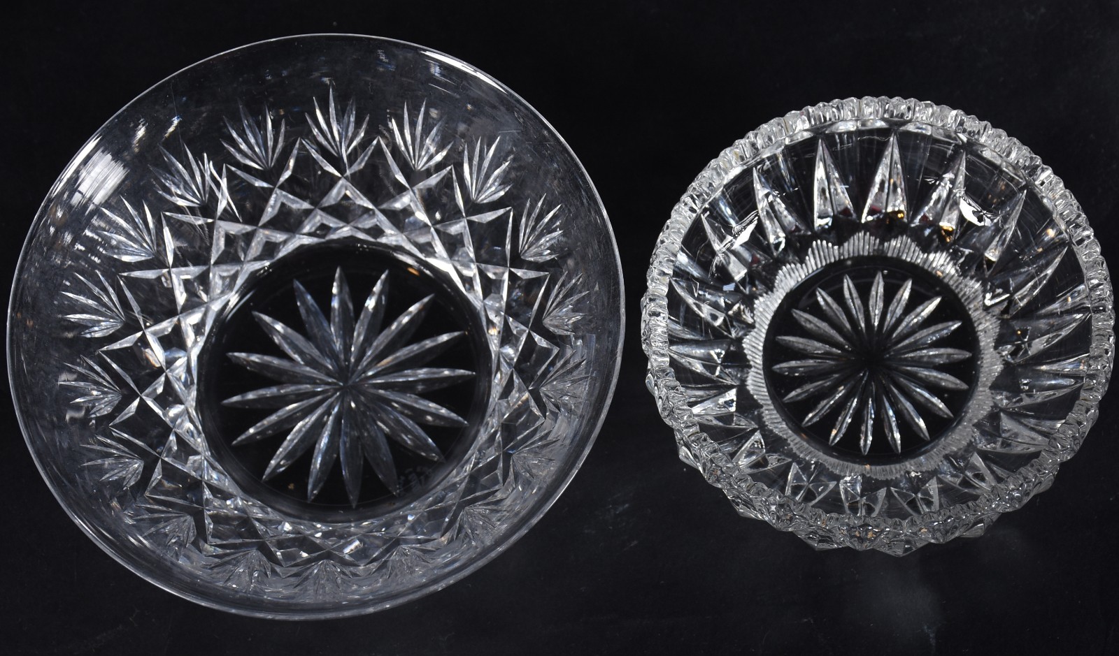 Diversas peças, sendo: 7 bowls de cristal, 4 diferentes, pequena... - foto 5 de 5