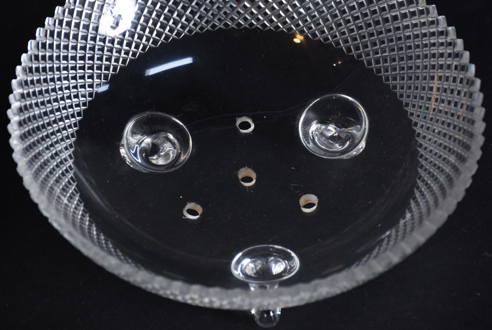 Dezoito peças de cristal diversos (pequenos bicados). - foto 4 de 7