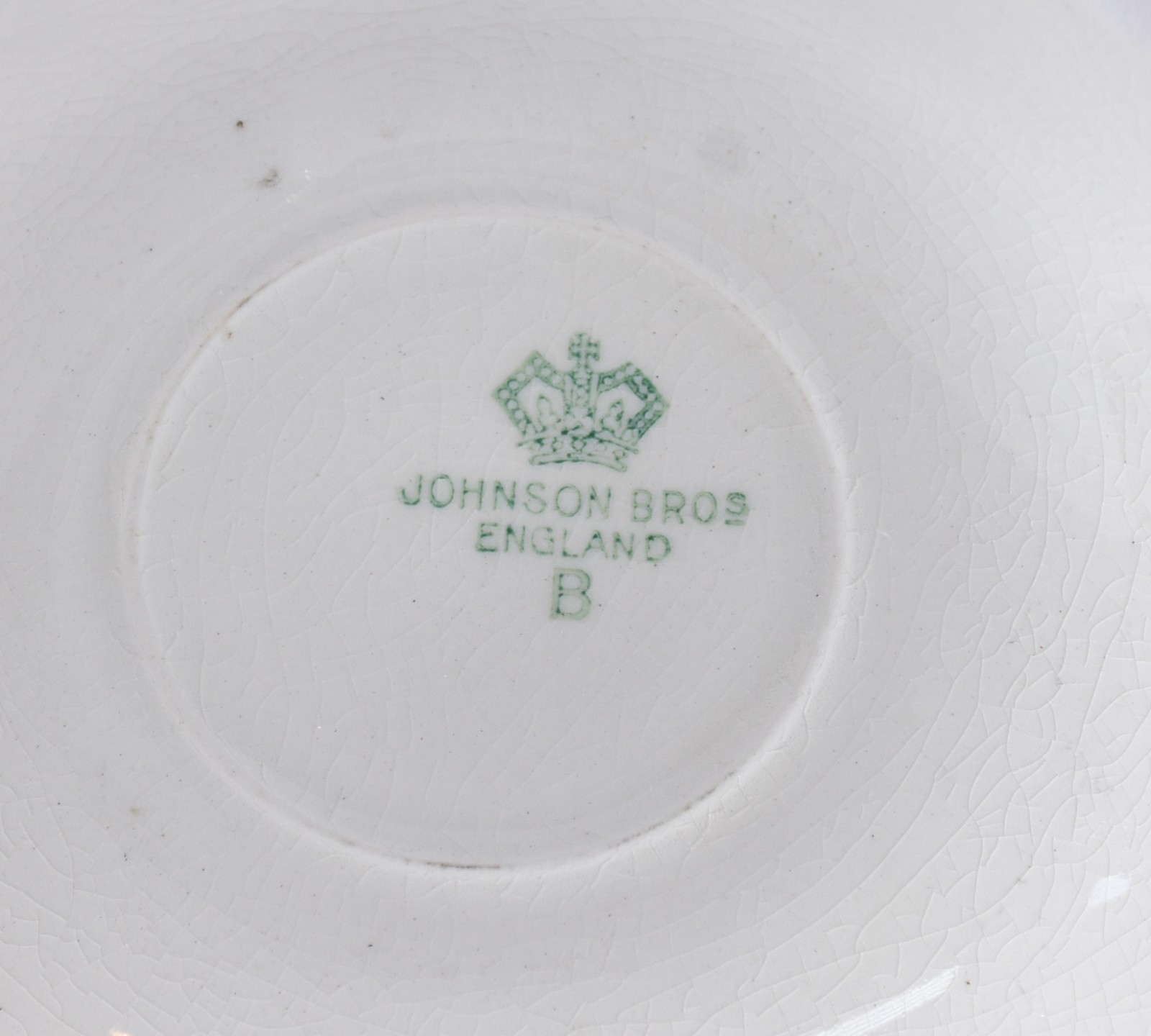Parte de serviço de porcelana inglesa Johnson Bros England branca com... - foto 4 de 4