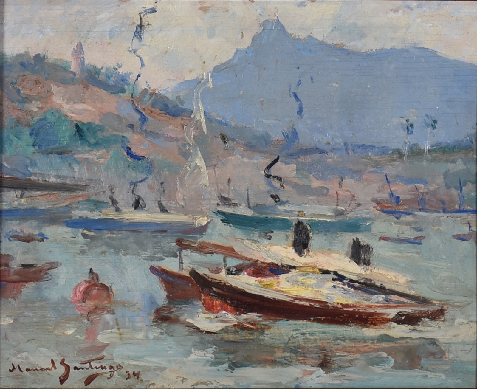 Manoel Santiago (1897-1987), Ilha de Santa Bárbara - foto 1 de 5