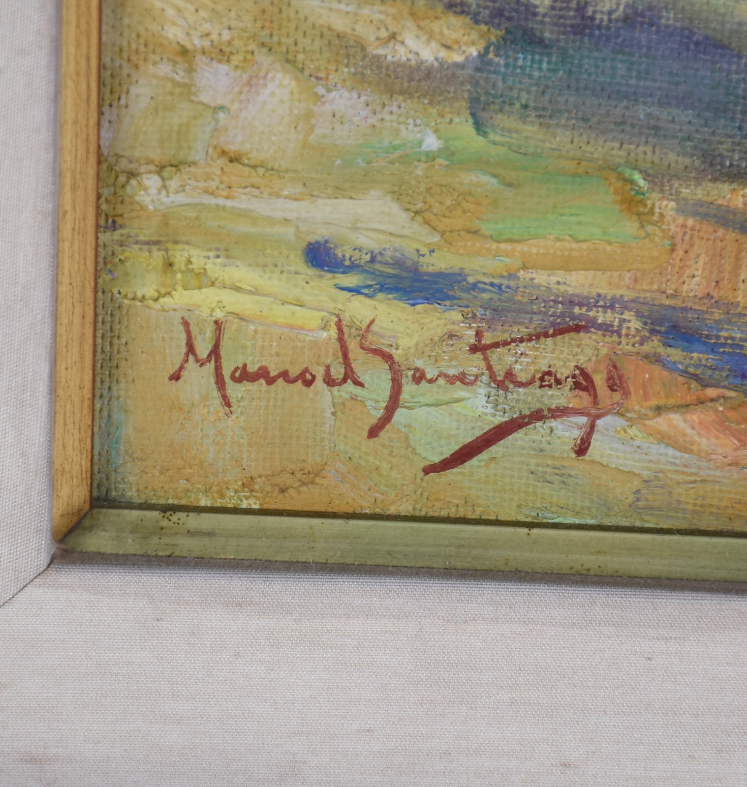 Manoel Santiago (1897-1987), Figura e Paisagem - foto 3 de 4