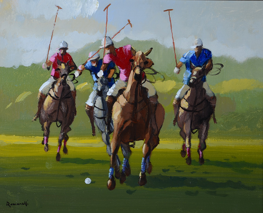 ARMANDO ROMANELLI - Polo - OST - 40 x 50 (d.Terezinha) - foto 1 de 2