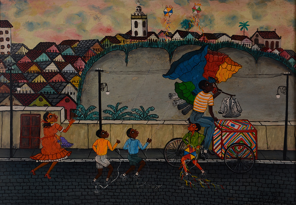 HEITOR DOS PRAZERES - Tintureiro Carioca - OSE - 44 x 63 (acompanha... - foto 1 de 2