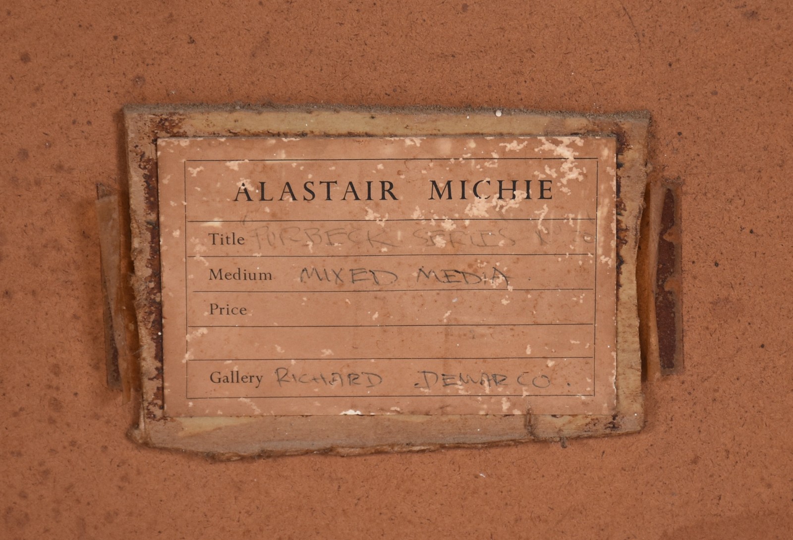Alastair Michie (1921-2008), Forbeck Series - foto 5 de 5