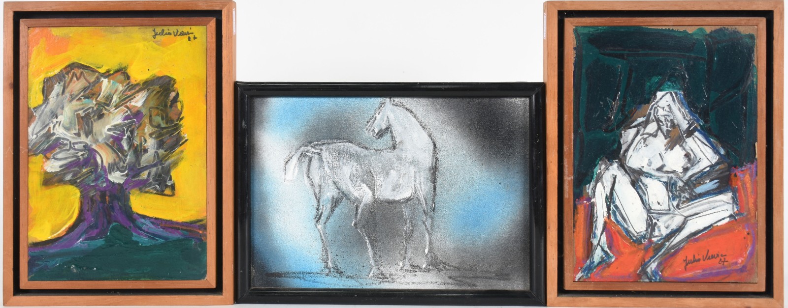 Júlio Vieira (1933-1999), Árvore, Cavalo e Figura - foto 1 de 4