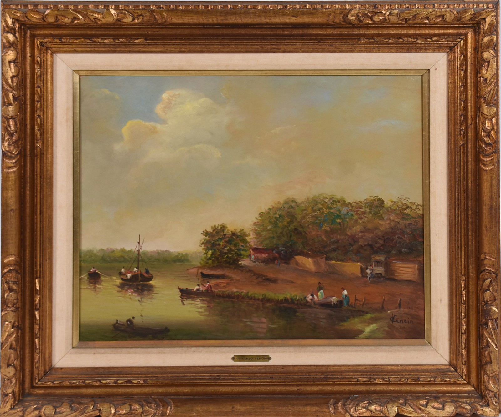 Vincenzo Cencin (1925-2010), Paisagem - foto 2 de 5