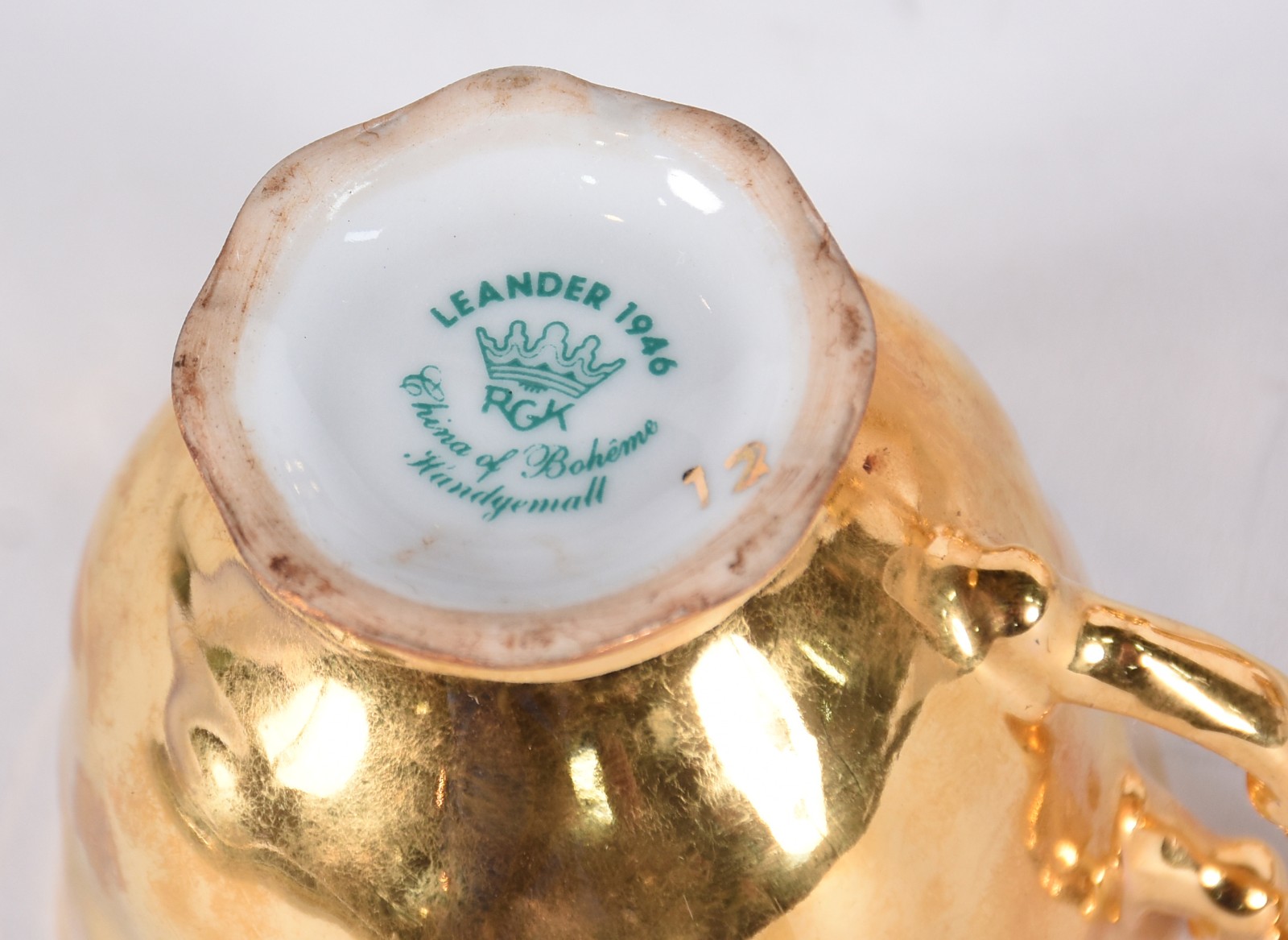 Serviço para café de porcelana "Leander 1946 - China of Bohême"... - foto 4 de 4