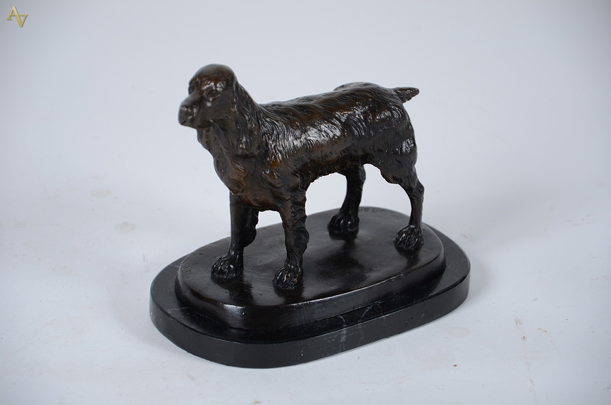 MARCEL DEBUT (França, 1865-1933). Escultura em bronze, executada com... - foto 1 de 4