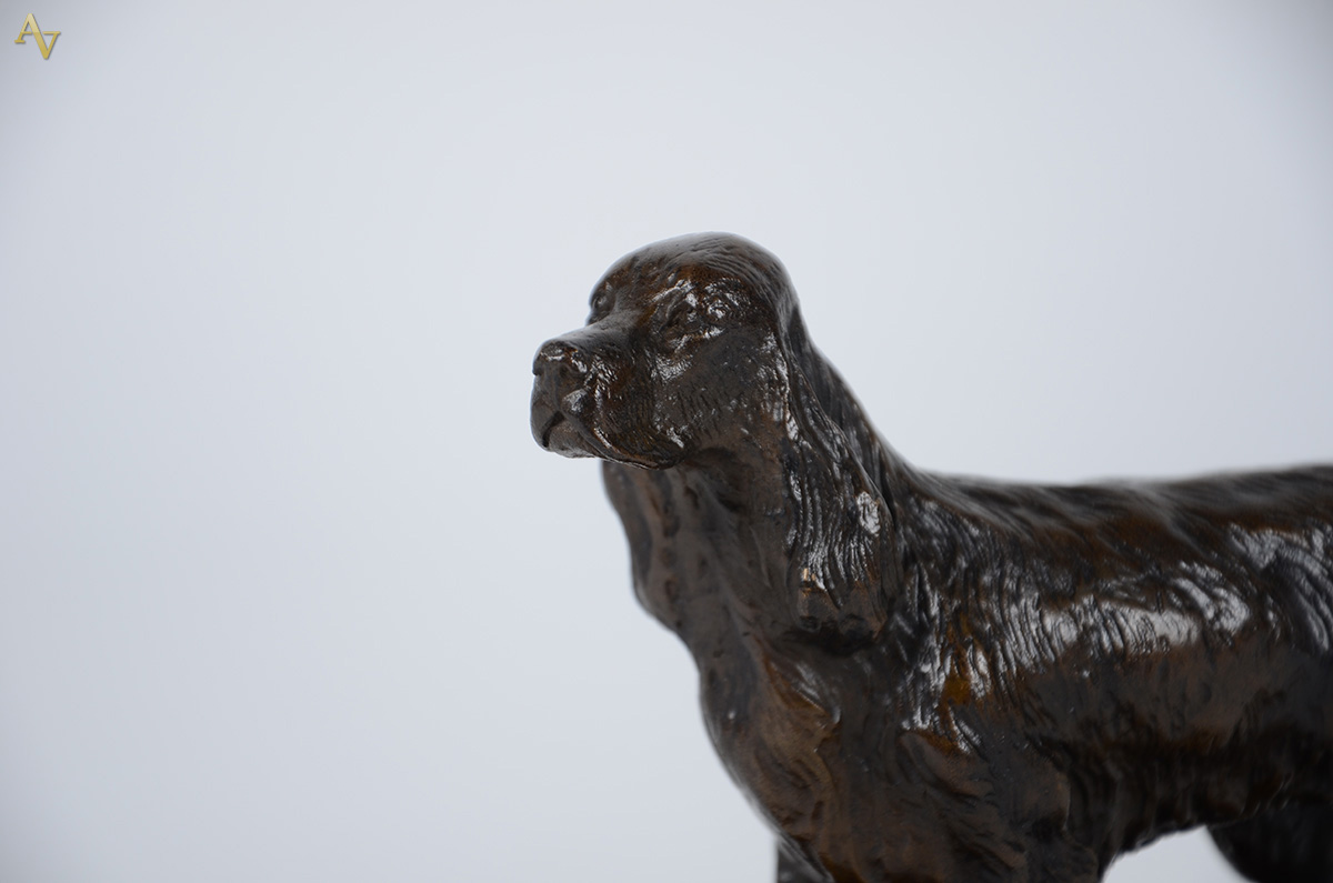 MARCEL DEBUT (França, 1865-1933). Escultura em bronze, executada com... - foto 2 de 4