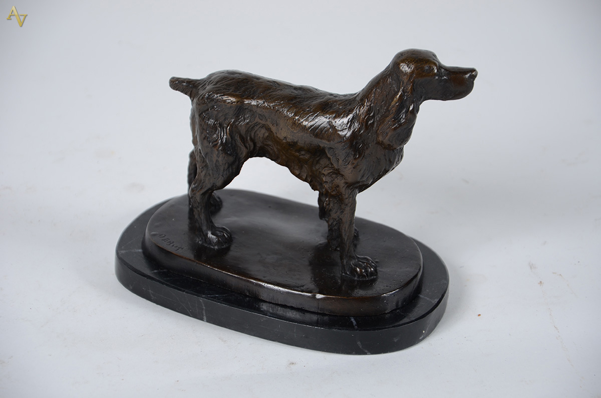 MARCEL DEBUT (França, 1865-1933). Escultura em bronze, executada com... - foto 3 de 4
